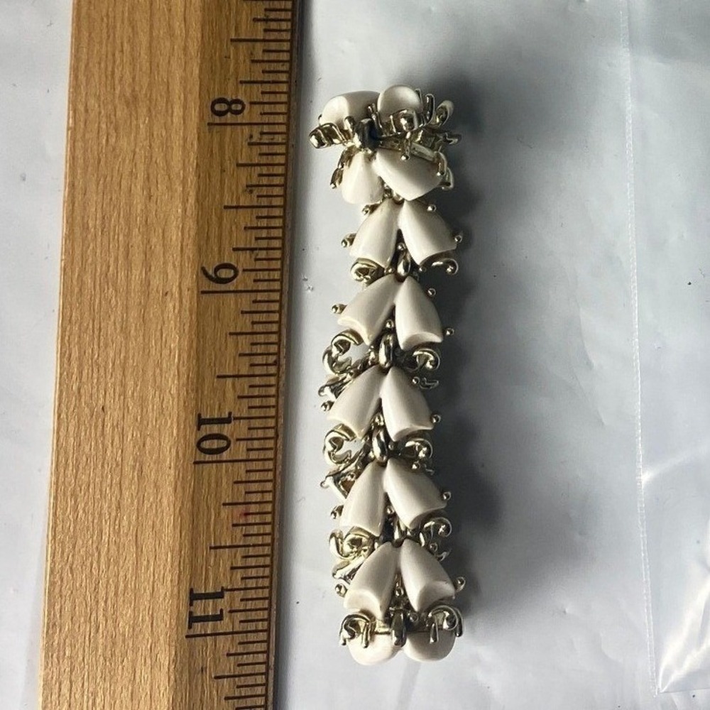 White‎ Flower Rhinestone Charm Bracelet for Women